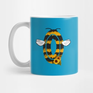 Bee Letter - O Mug